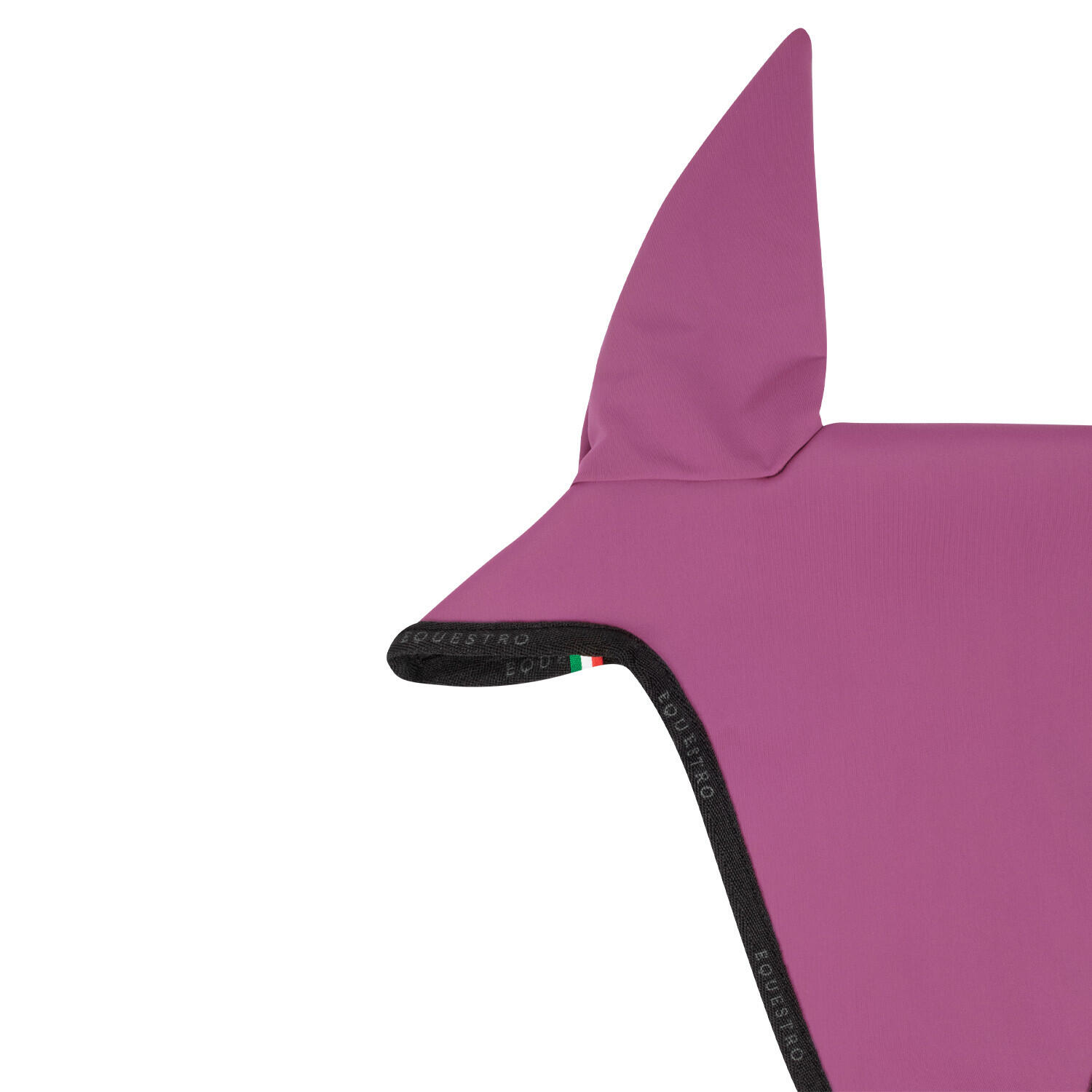 Technisches spandex pferdeohrenhaube mit bändern am nasenriemen 3/4