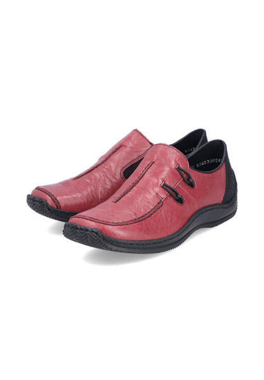 Rieker Damen Halbschuh Slipper Schuhe L1751-35 Red Combo