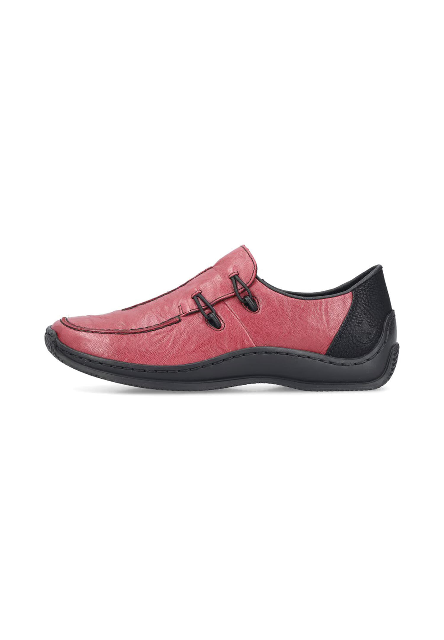 Rieker Damen Halbschuh Slipper Schuhe L1751-35 Red Combo 2/4