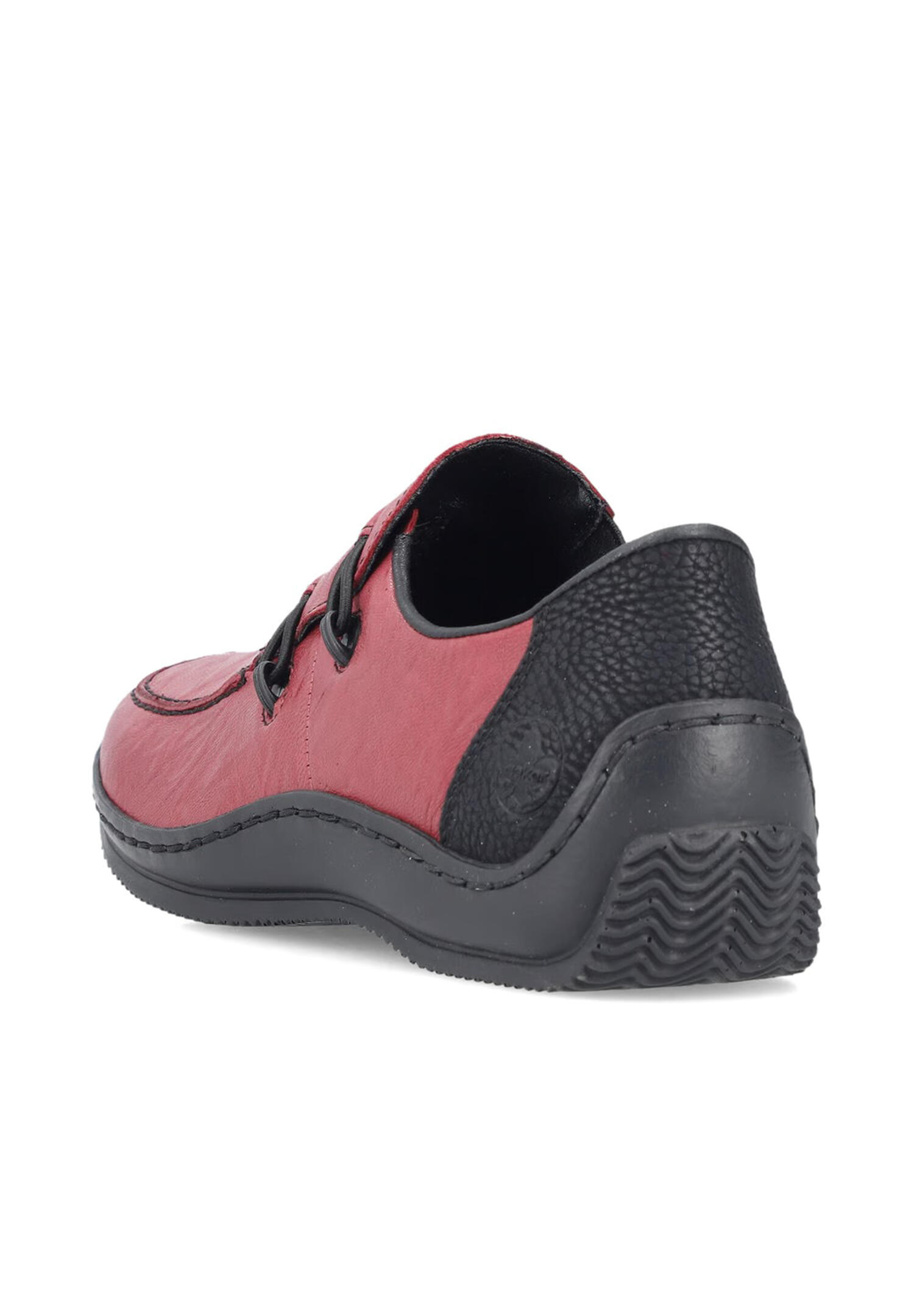 Rieker Damen Halbschuh Slipper Schuhe L1751-35 Red Combo 4/4