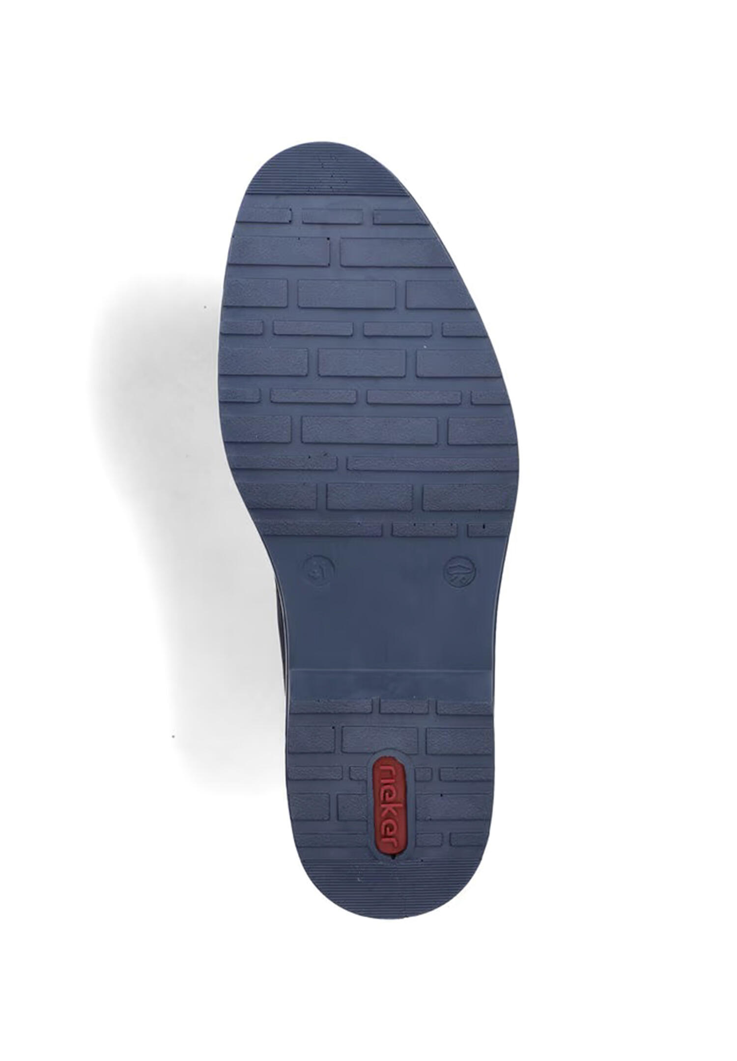 Rieker Herren Schnürschuh Halbschuh Komfort Extraweite 16504-16 Blau 5/5
