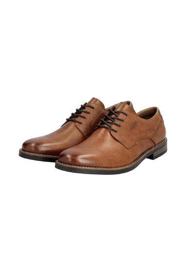 Rieker Herren Schnürschuhe Halbschuhe Leder Schuhe 13523-24 braun
