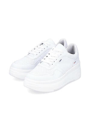 Rieker Damen Sneaker Low ultraleicht M7811-80 White