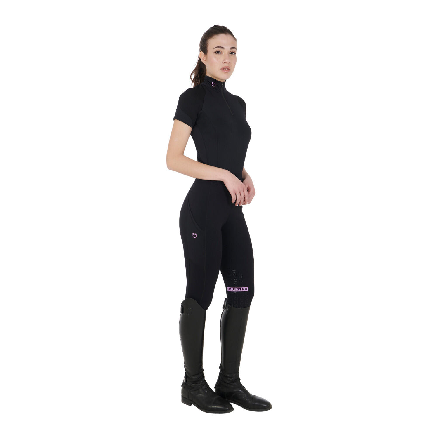 Camiseta interior mujer manga corta ajuste slim 6/7