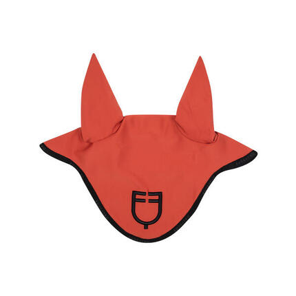Couvre-oreilles cheval en tissu technique avec logo