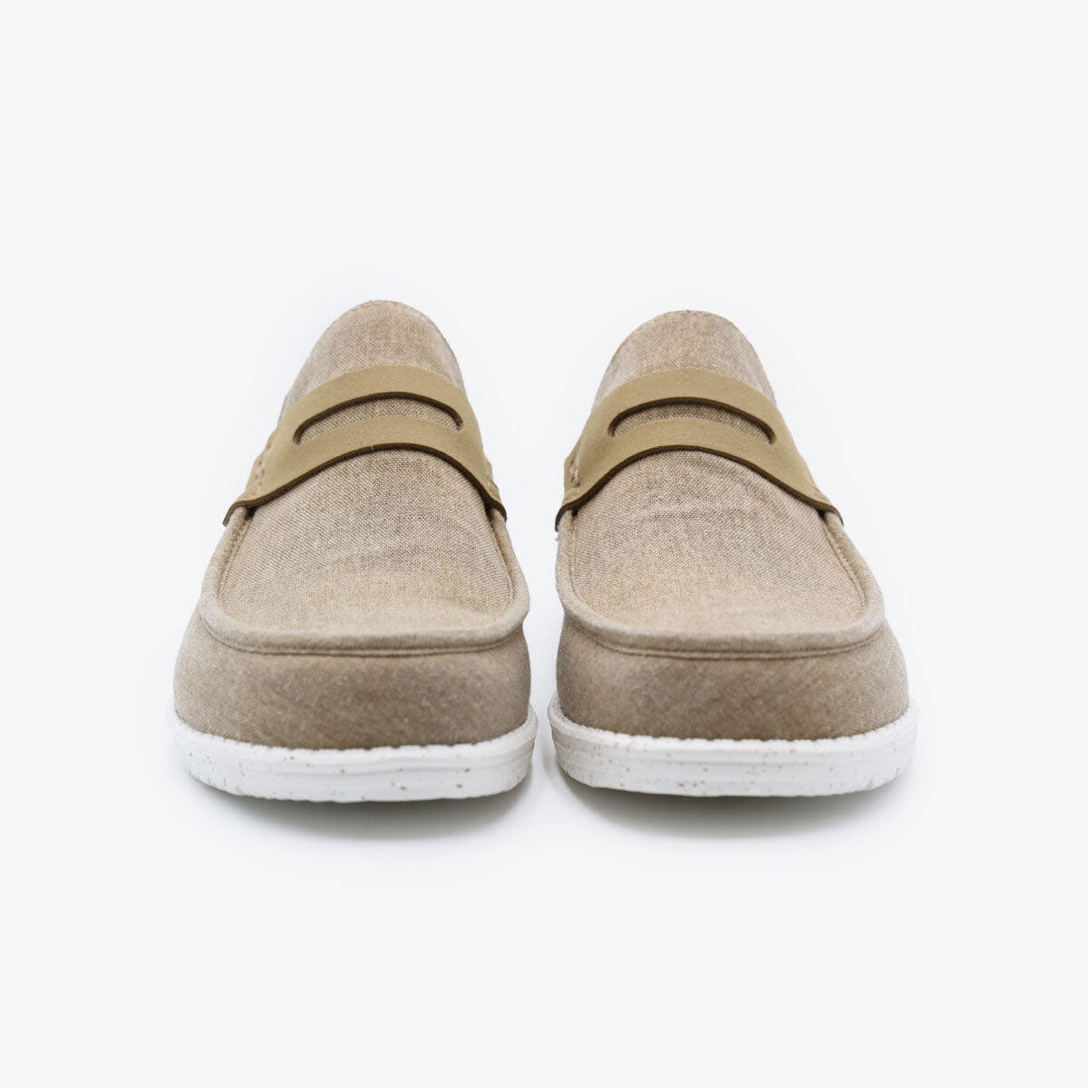 Mules mocassini Bidart beige 4/6