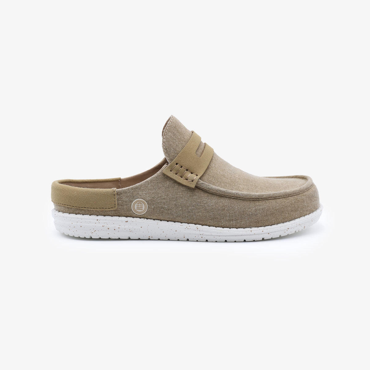 Mules mocassini Bidart beige 3/6