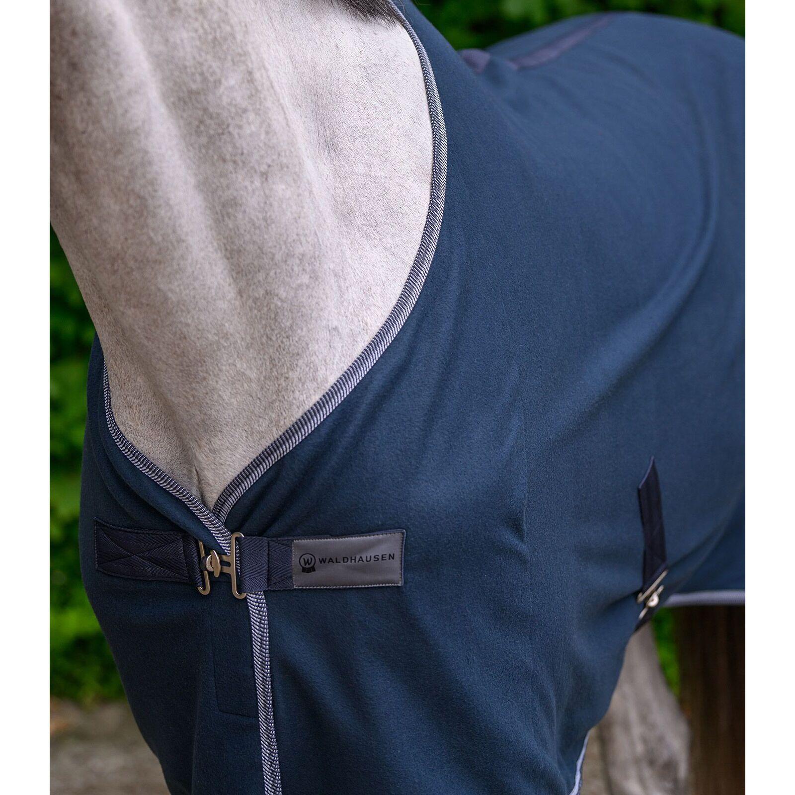 Manta polar para caballo con cintas cruzadas Waldhausen Economic 2/5