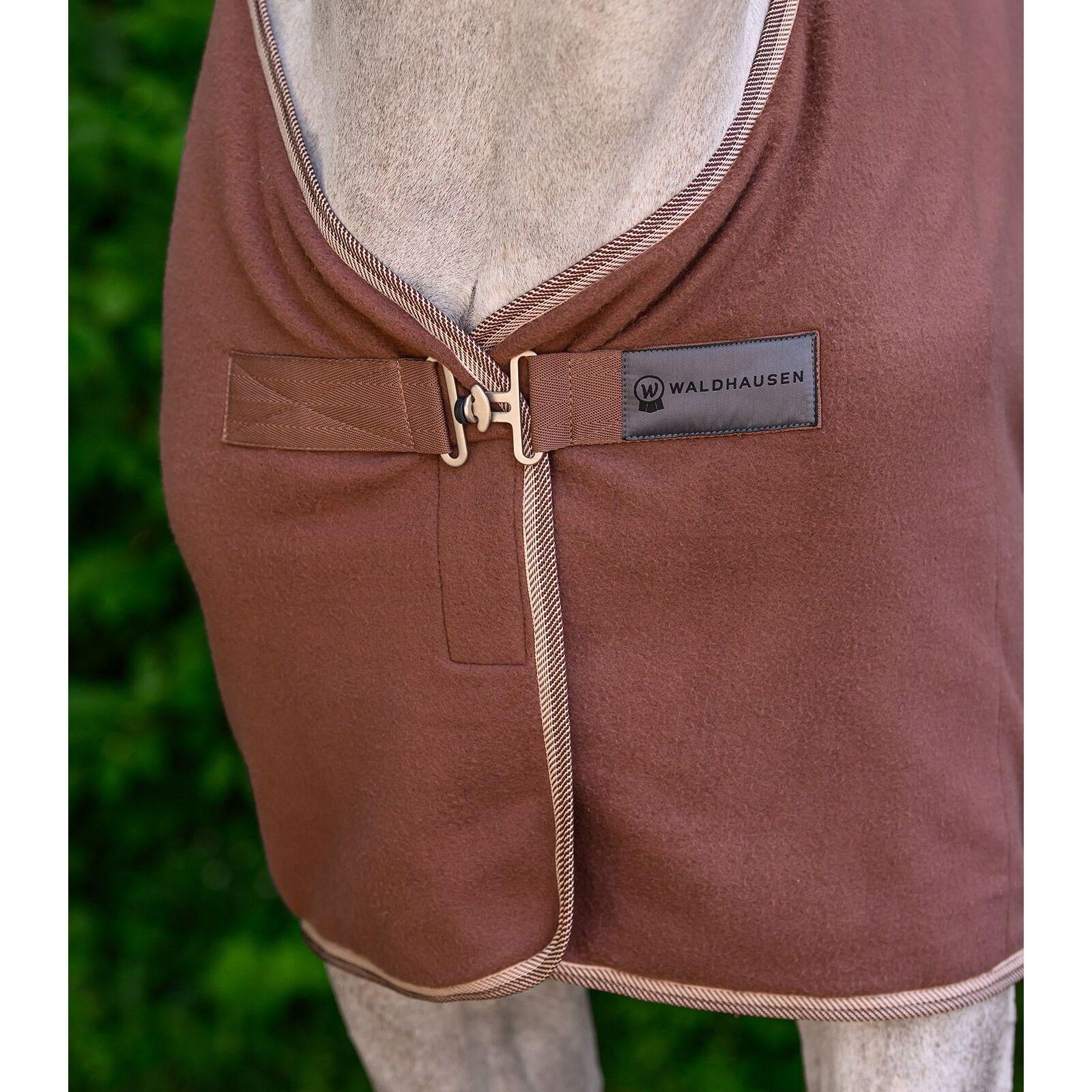 Fleece rug for horse with cross straps Waldhausen Economic 3/5