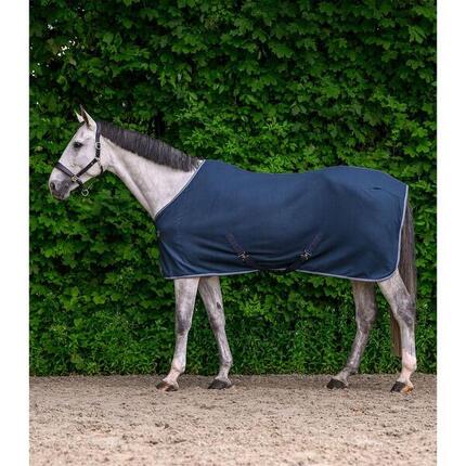 Couverture polaire pour cheval avec sangles croisées Waldhausen Economic
