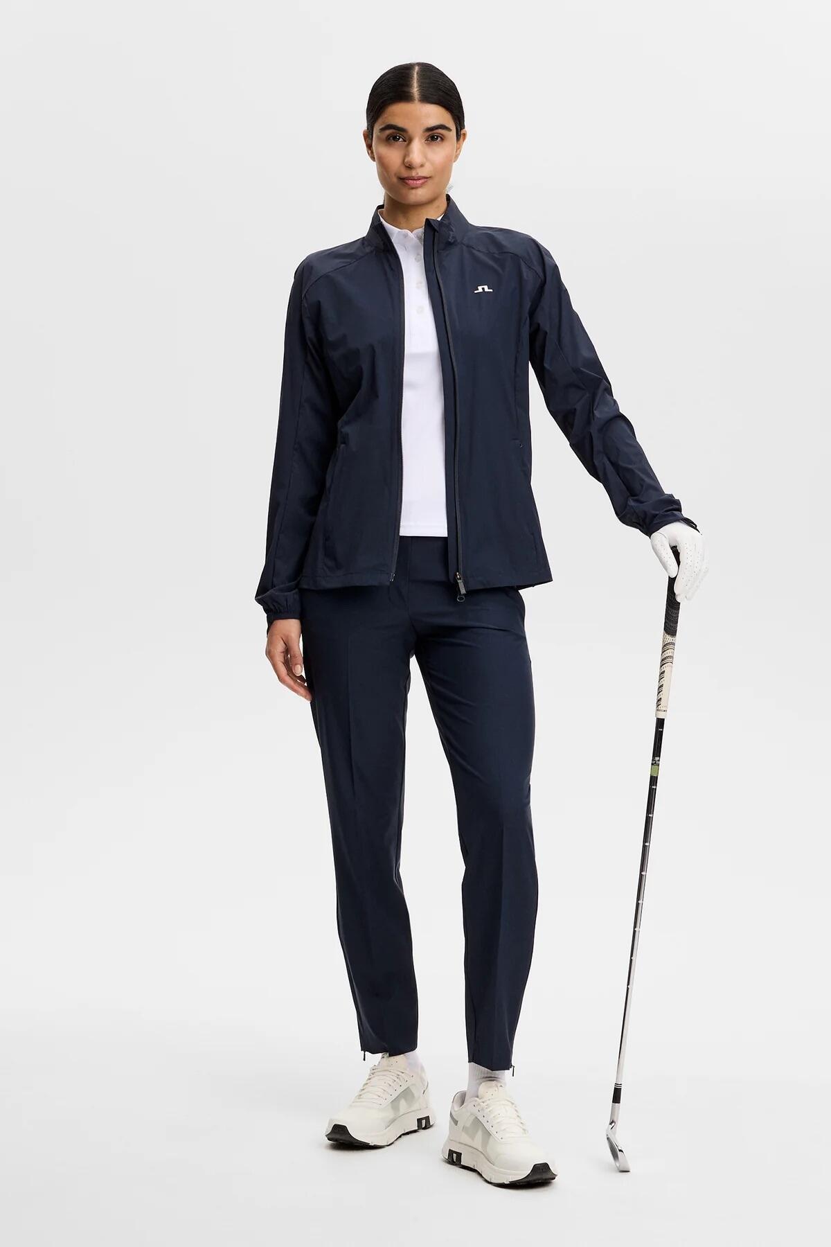 Thorine Wind Packable Jacke Damen Navy 4/4