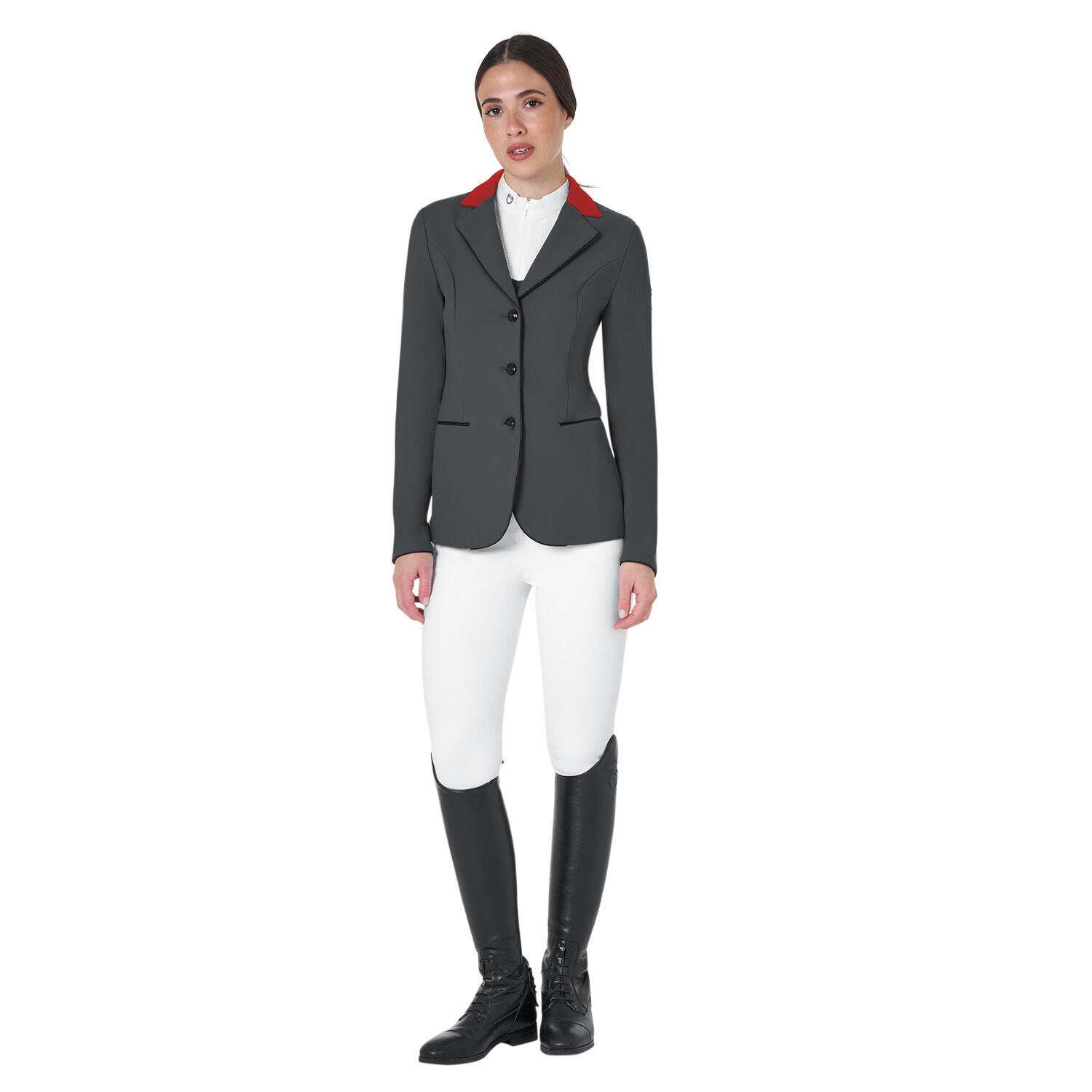 Chaqueta de mujer para concurso tres botones 5/5