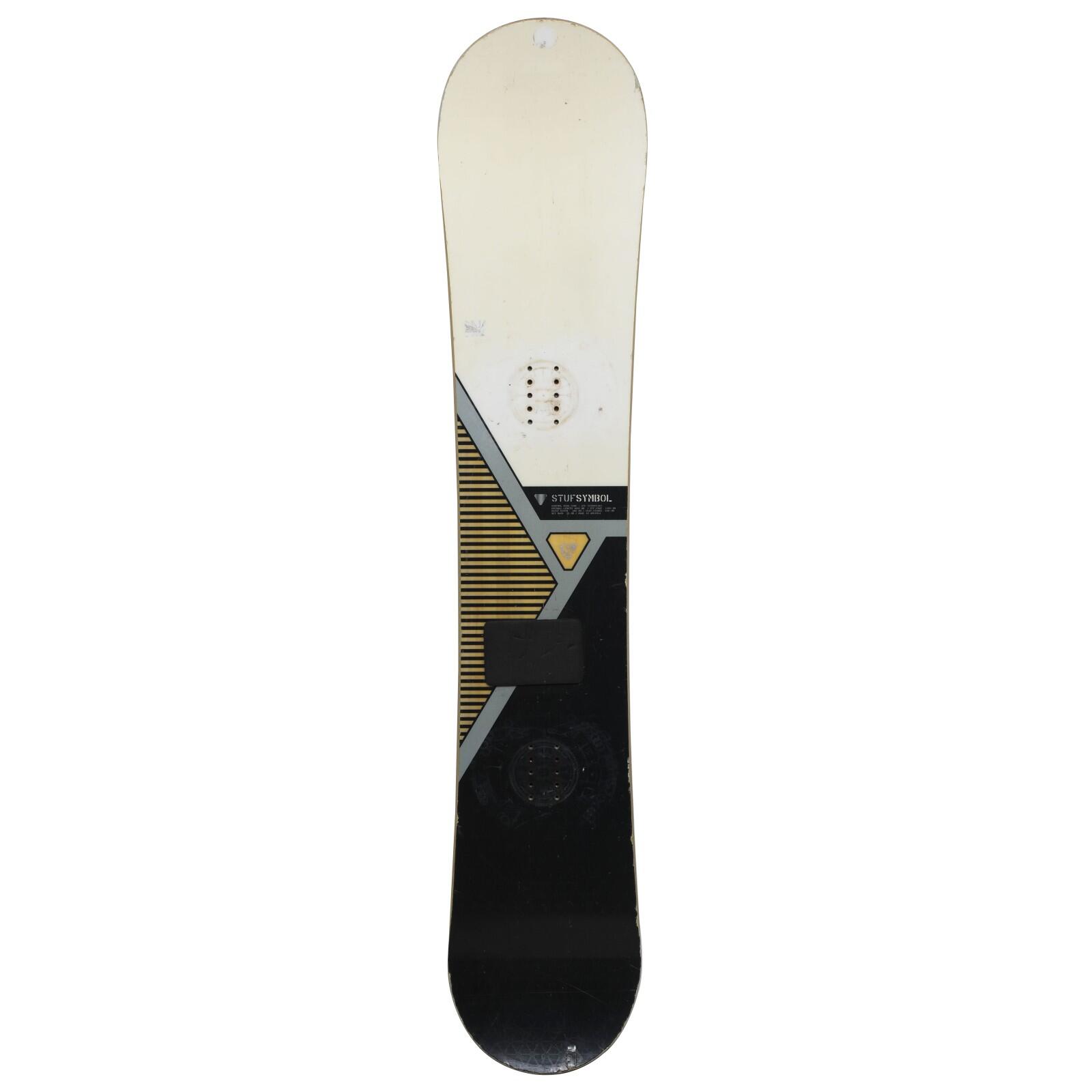 STUF RECONDITIONNE - Snowboard Stuf Symbole + Fixation Coque