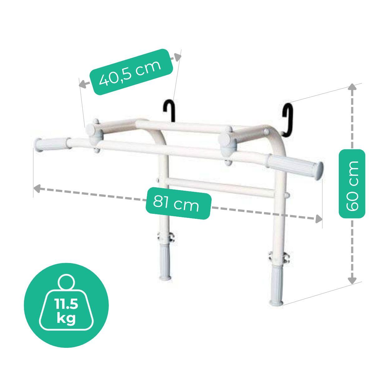 Bambini Ginnastica Spalliera Barra Trazioni Materasso Kometa Basic 3/7