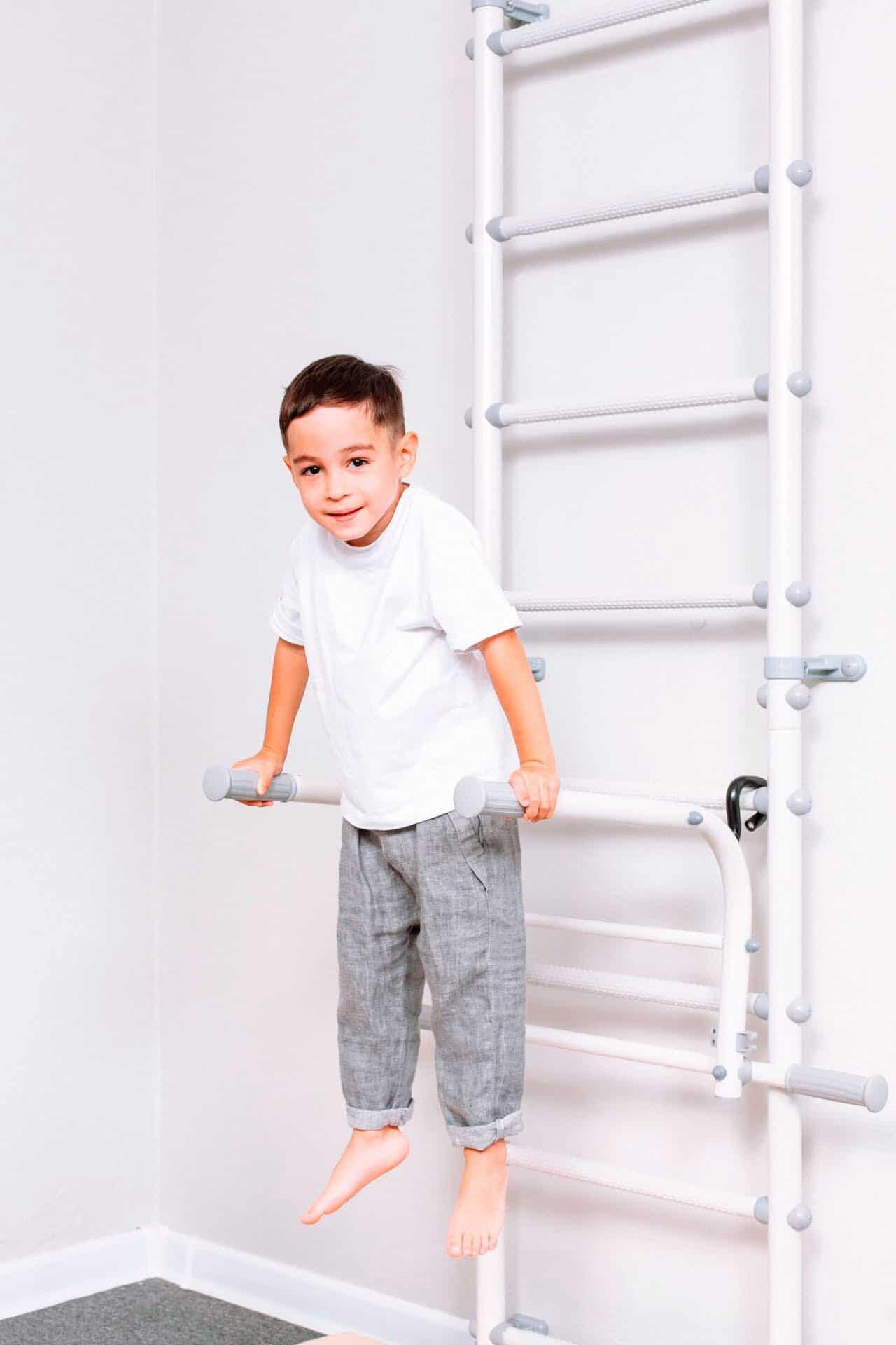 Bambini Ginnastica Spalliera Barra Trazioni Materasso Kometa Basic 6/7