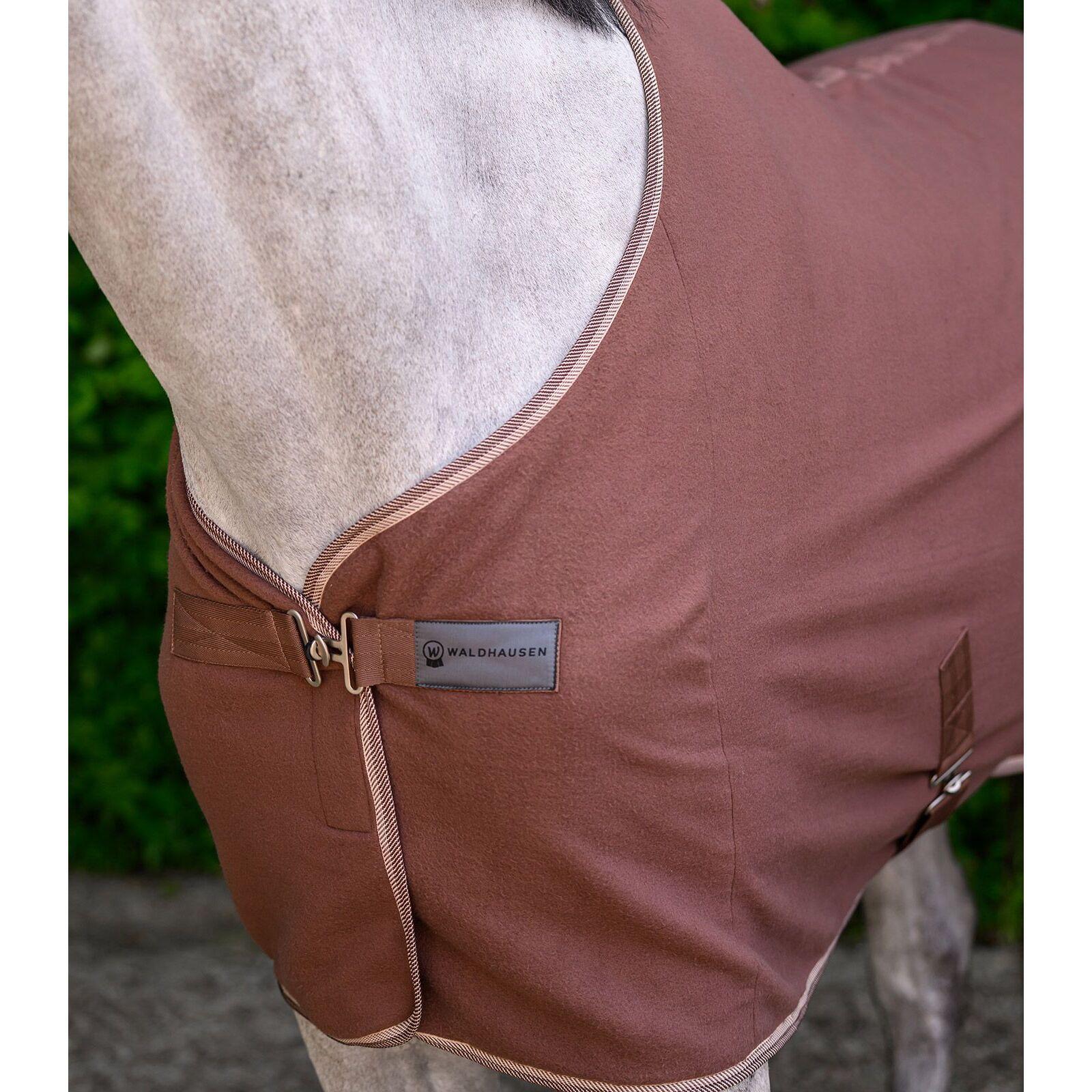 Fleece rug for horse with cross straps Waldhausen Economic 2/5
