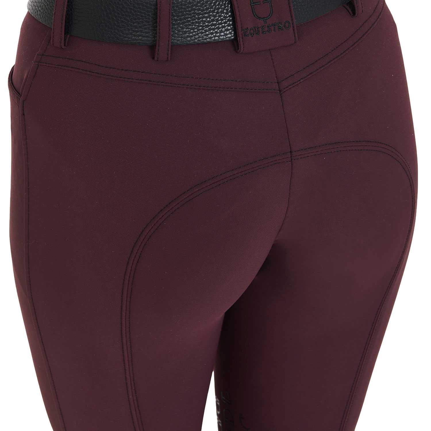 Pantalon femme été slim fit en tissu technique bielastique 5/7