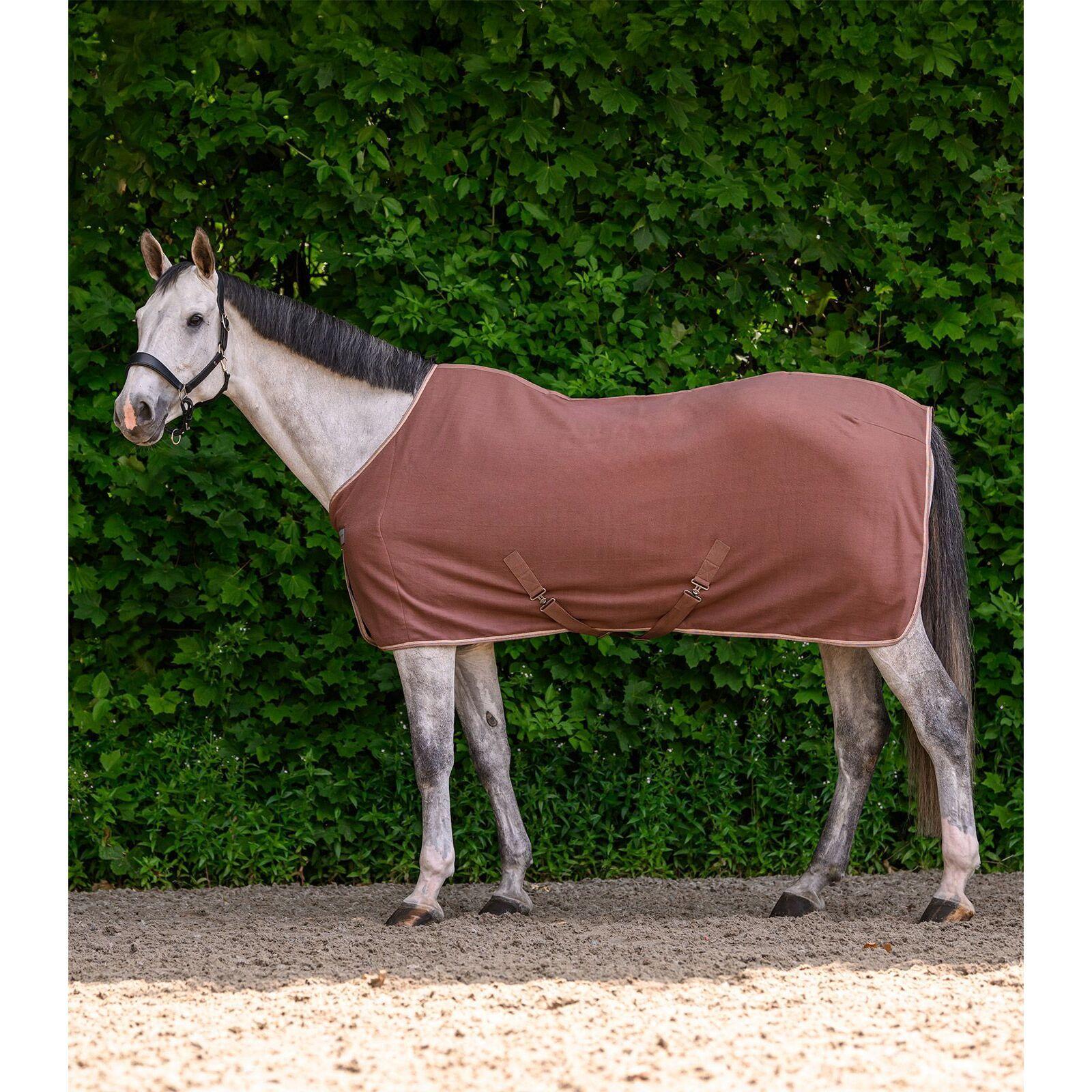 Fleece rug for horse with cross straps Waldhausen Economic 1/5