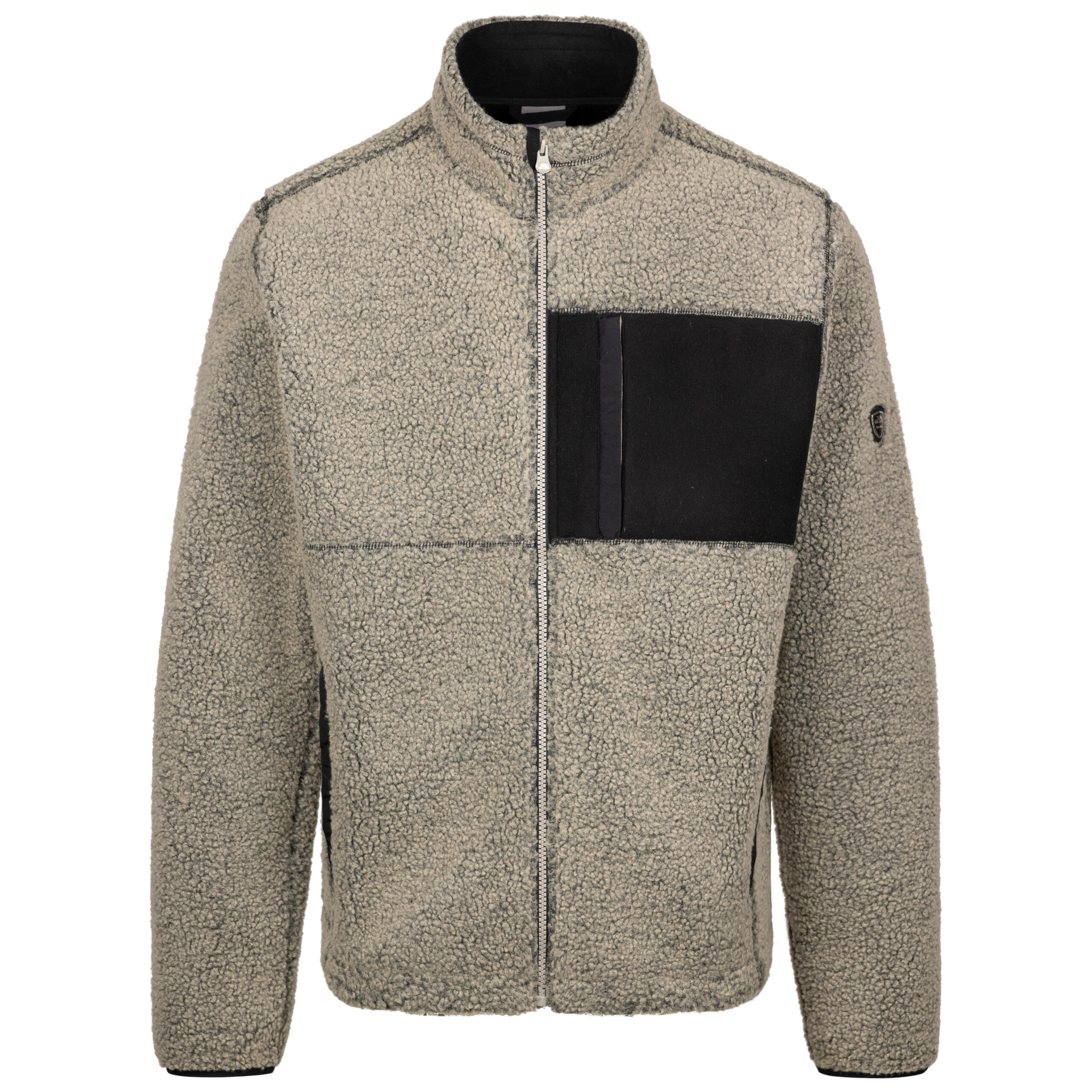 Trespass Maclarenton - Chaqueta polar para hombre At400 Beige Marl 5/5