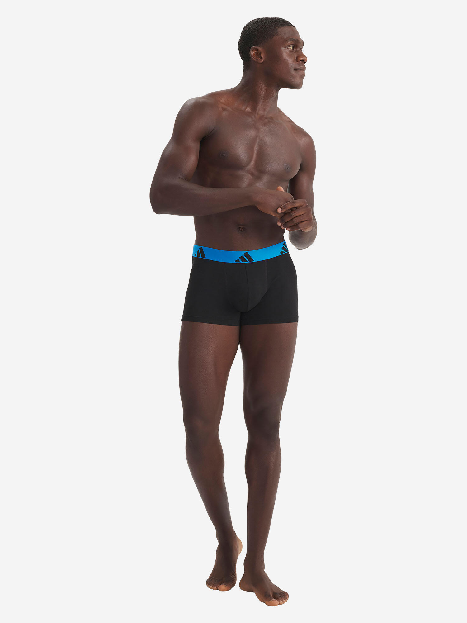 Boxer klassische Boxershorts Herren - Active Flex Cotton 3/7