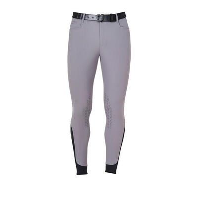 Heren zomer slim fit broek in bi-stretch technische stof