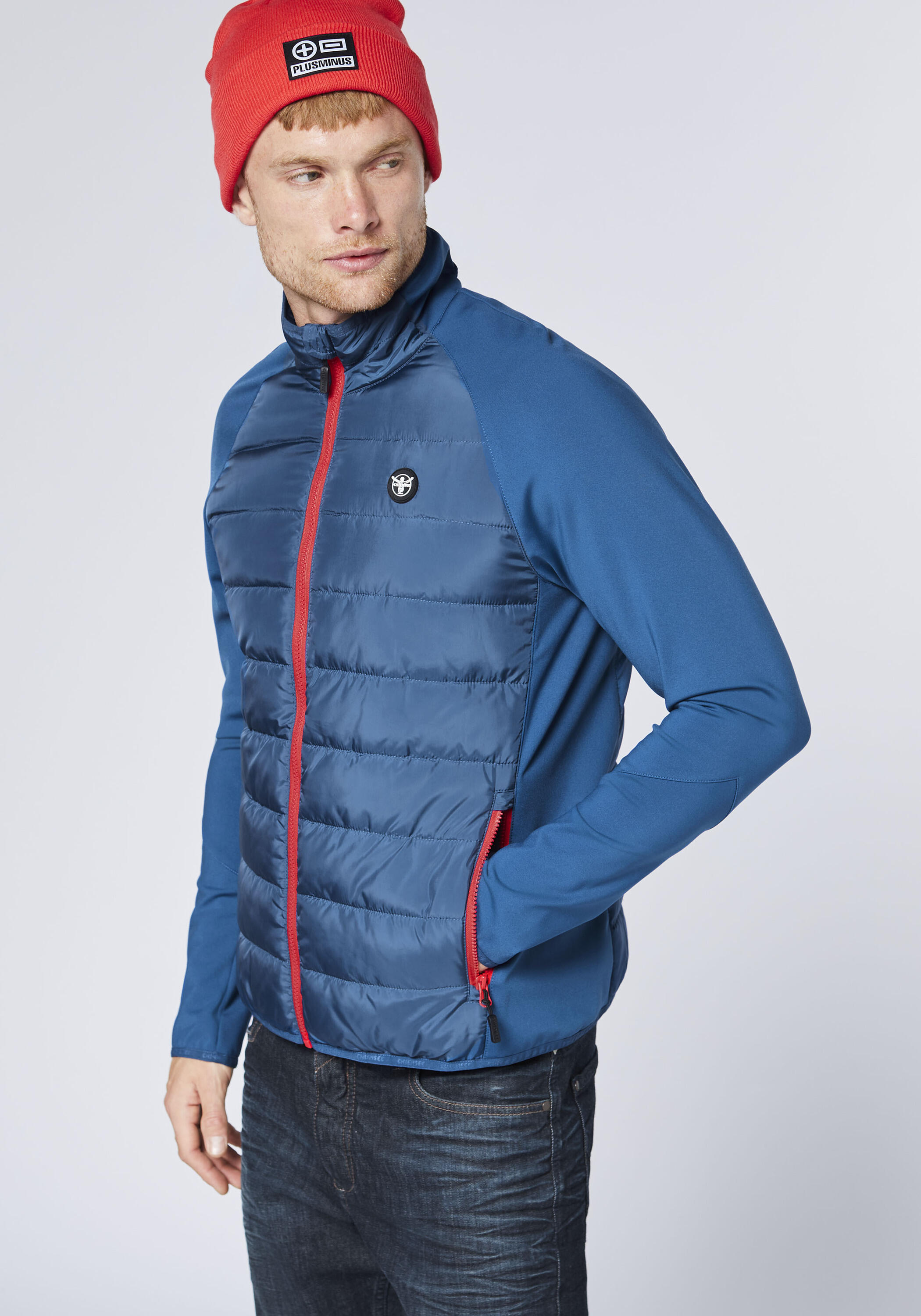 Funktionsjacke mit Kontrastdetails 6/7