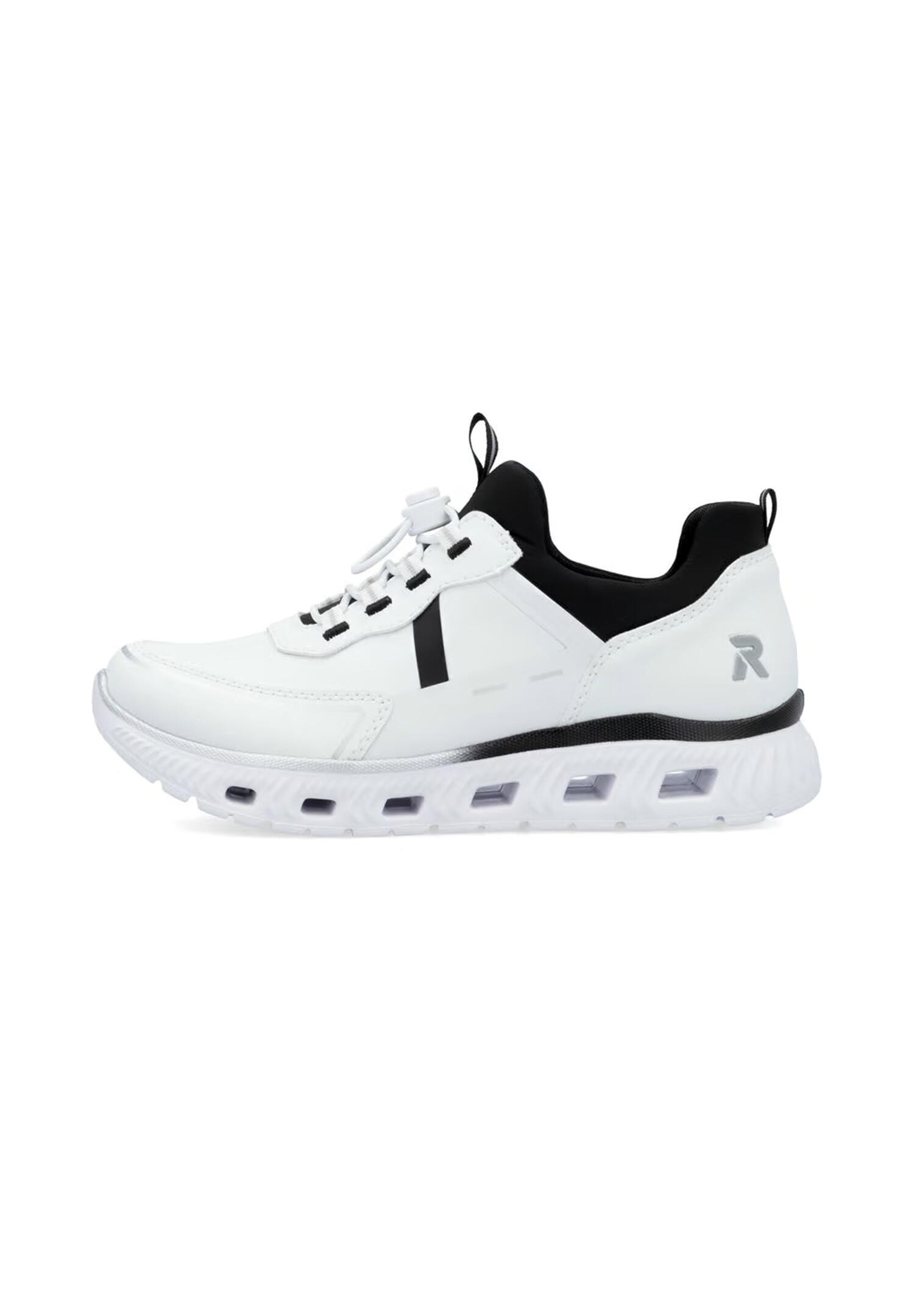 Rieker Damen EDINA Sneaker vegan MemoSoft  M6062-80  White Combi 5/6