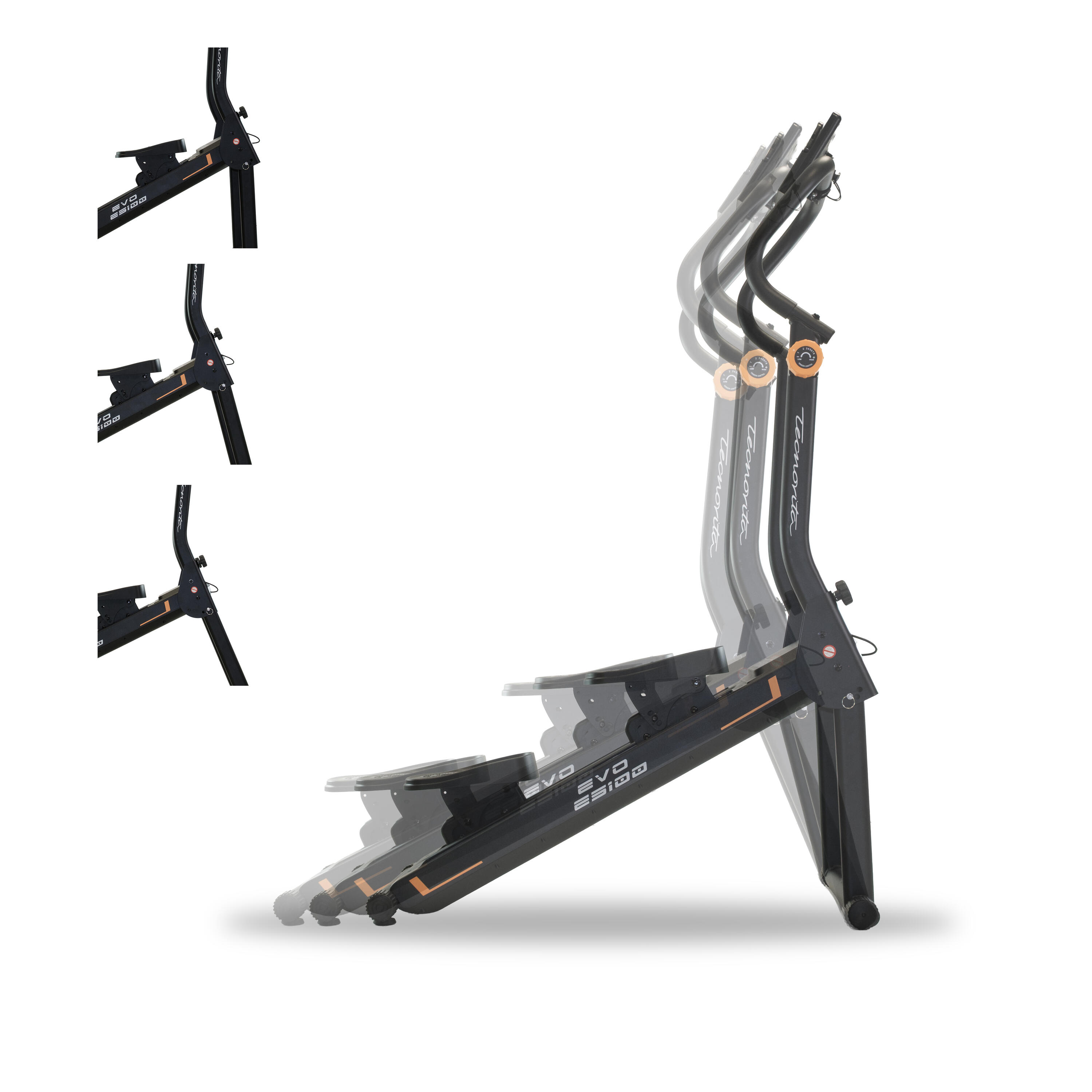 Climber Stepper Magnetico EVO E5100 YF510 Tecnovita 2/7