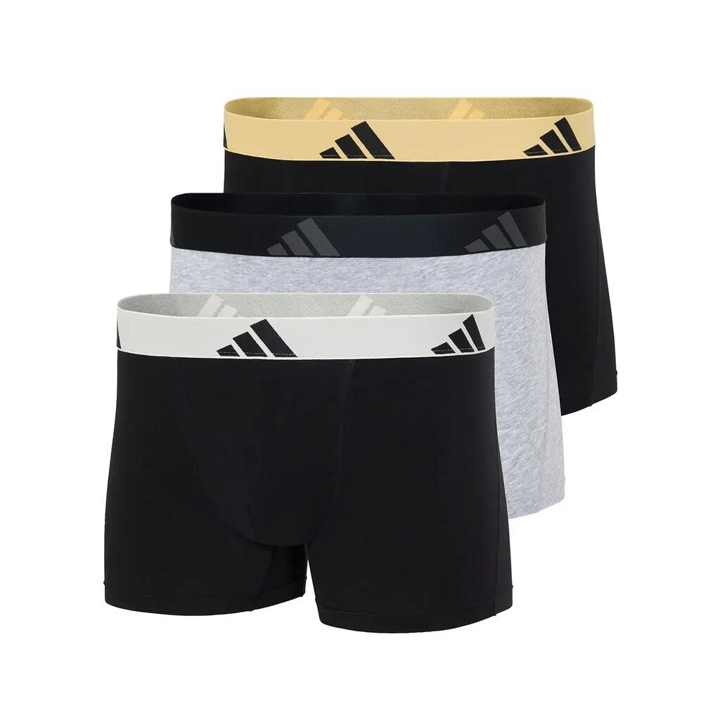 Underpants pack Adidas model TRUNK 3P ACTIVE FLEX COTTON for man