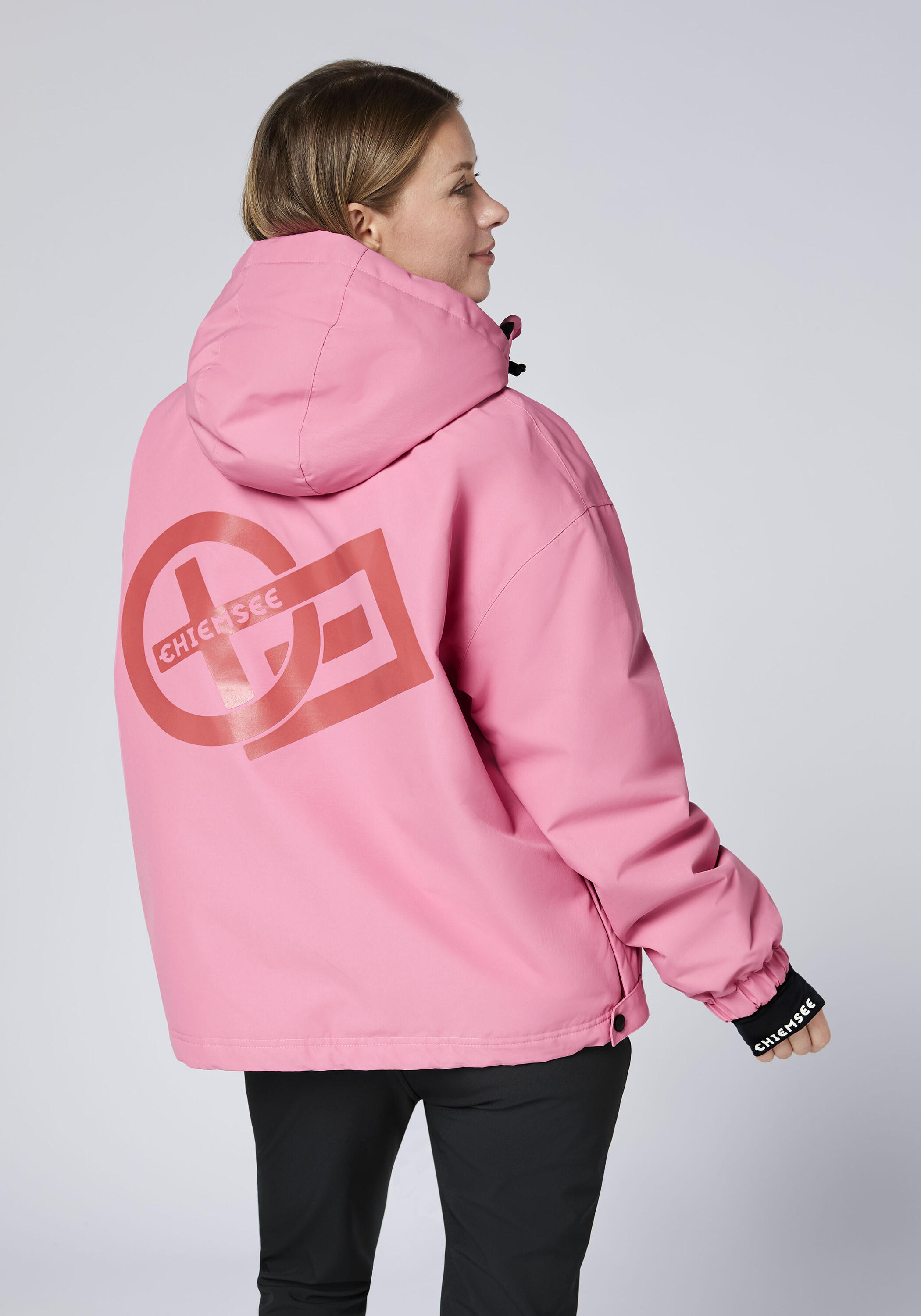 Jacke mit großer Front-Reißverschlusstasche und Flap 4/7