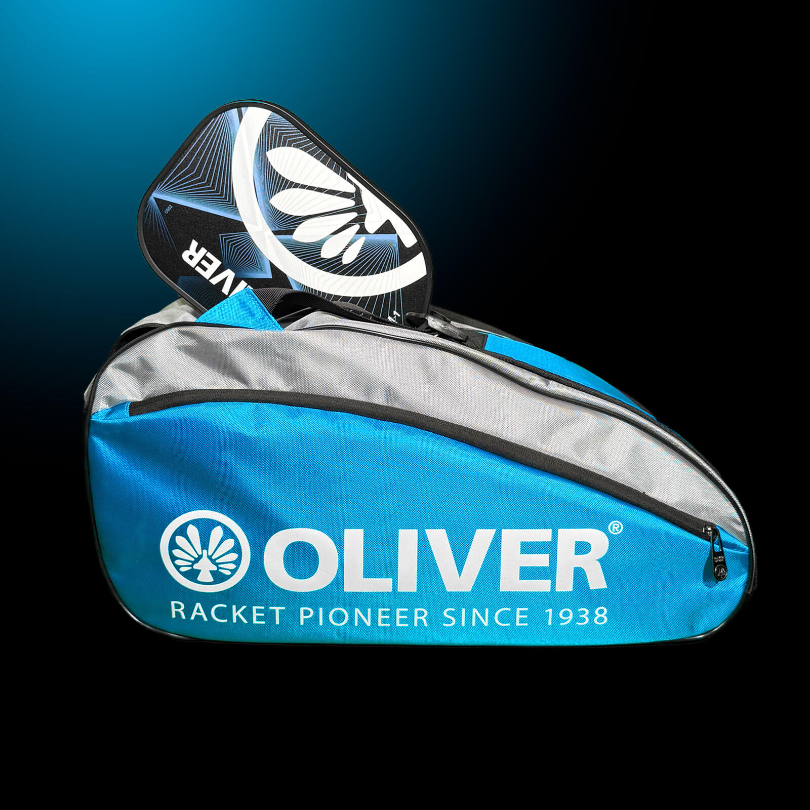 Paletero de Padel y Pickleball - Bolsa de Deportes con compartimento acolchado 2/4