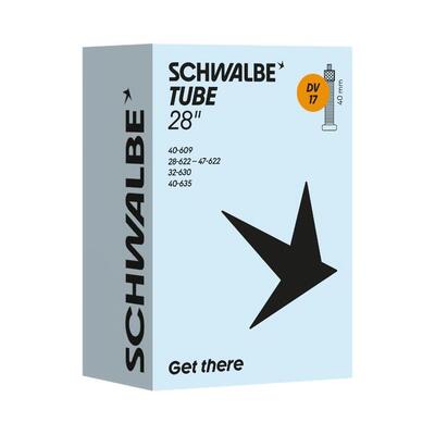 Schwalbe binnenband dv17 28" - 40 mm ventiel