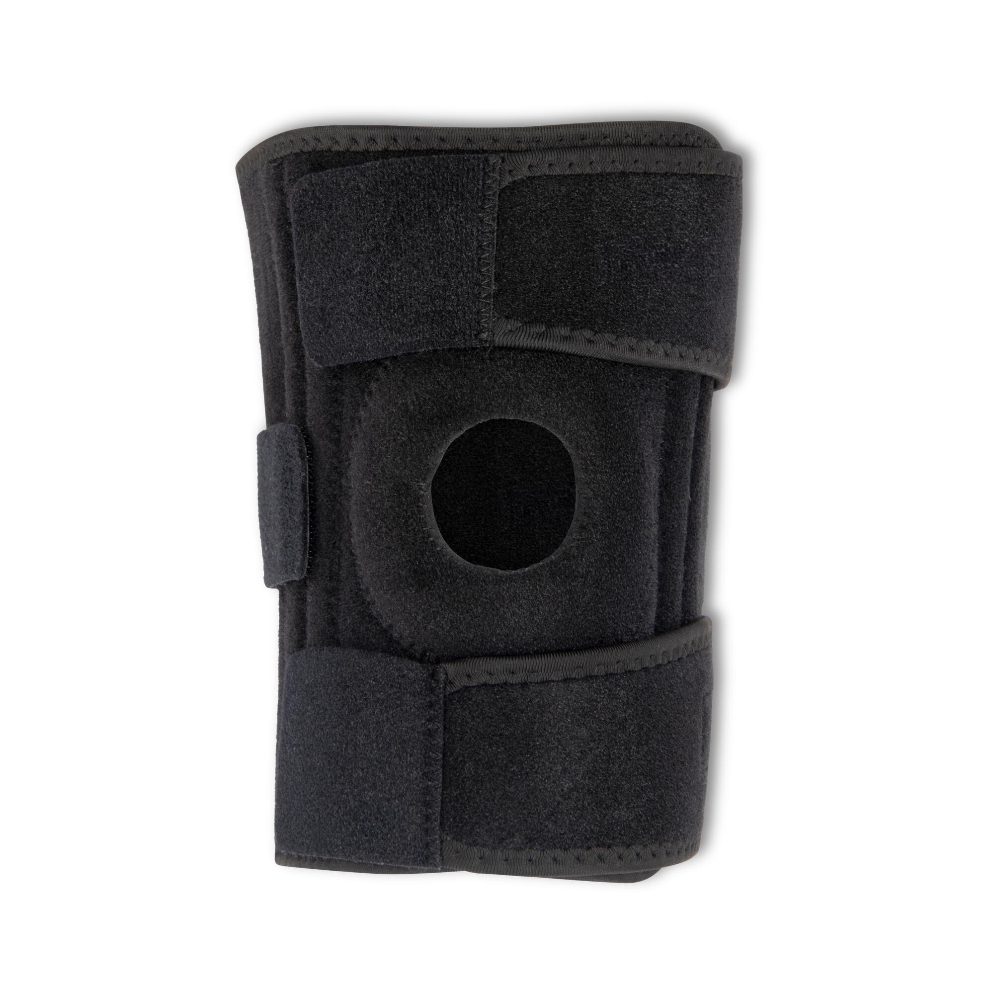 Kniebrace met Baleinen – One Size – Zwart 5/7