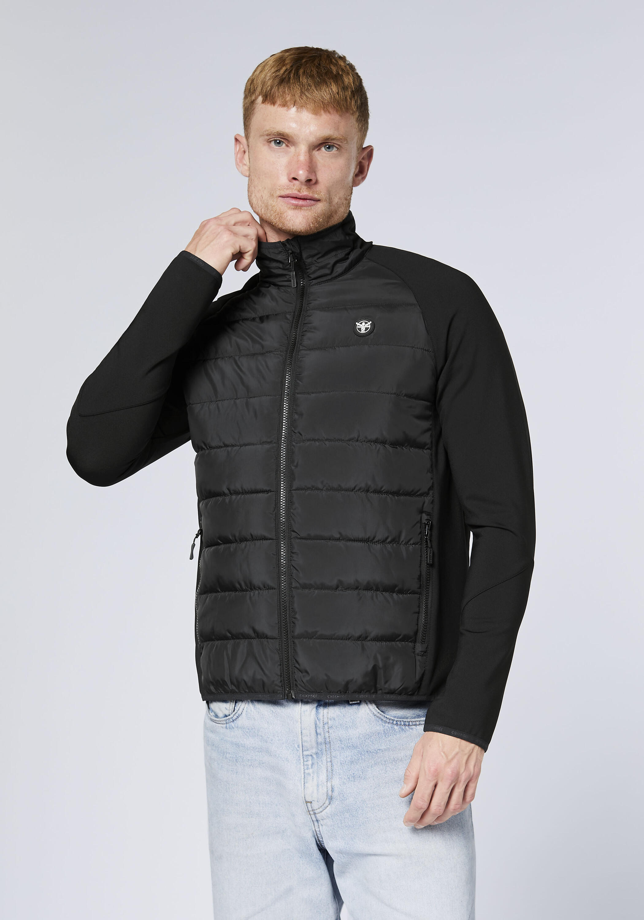Funktionsjacke mit Kontrastdetails 3/7