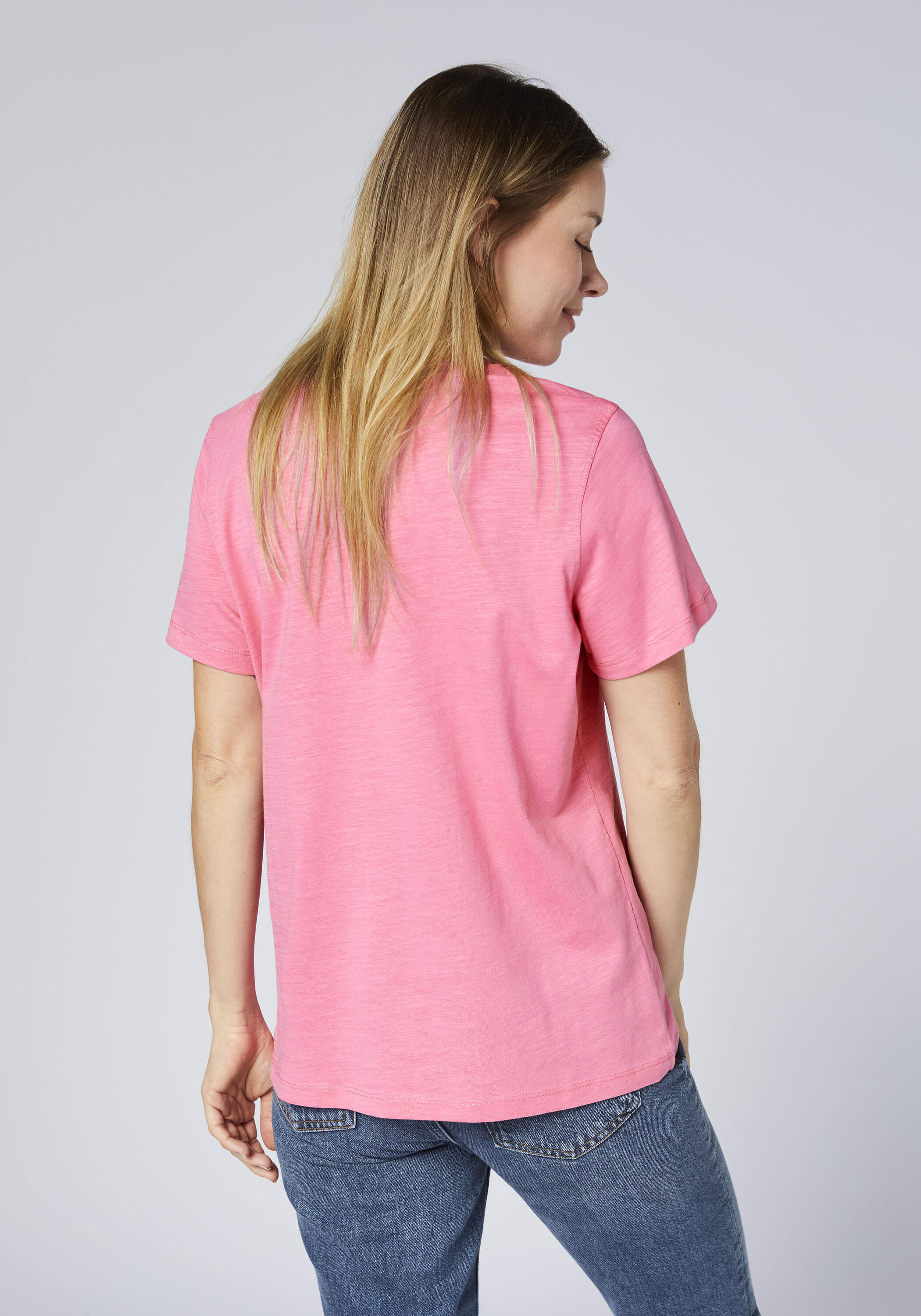 T-Shirt mit Logoprint in Kontrast 4/7