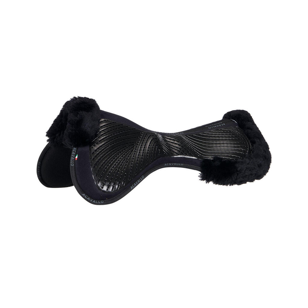 Compensator mf-s jccs-s cw-cs suede sheepskin cut-out grip gel flat