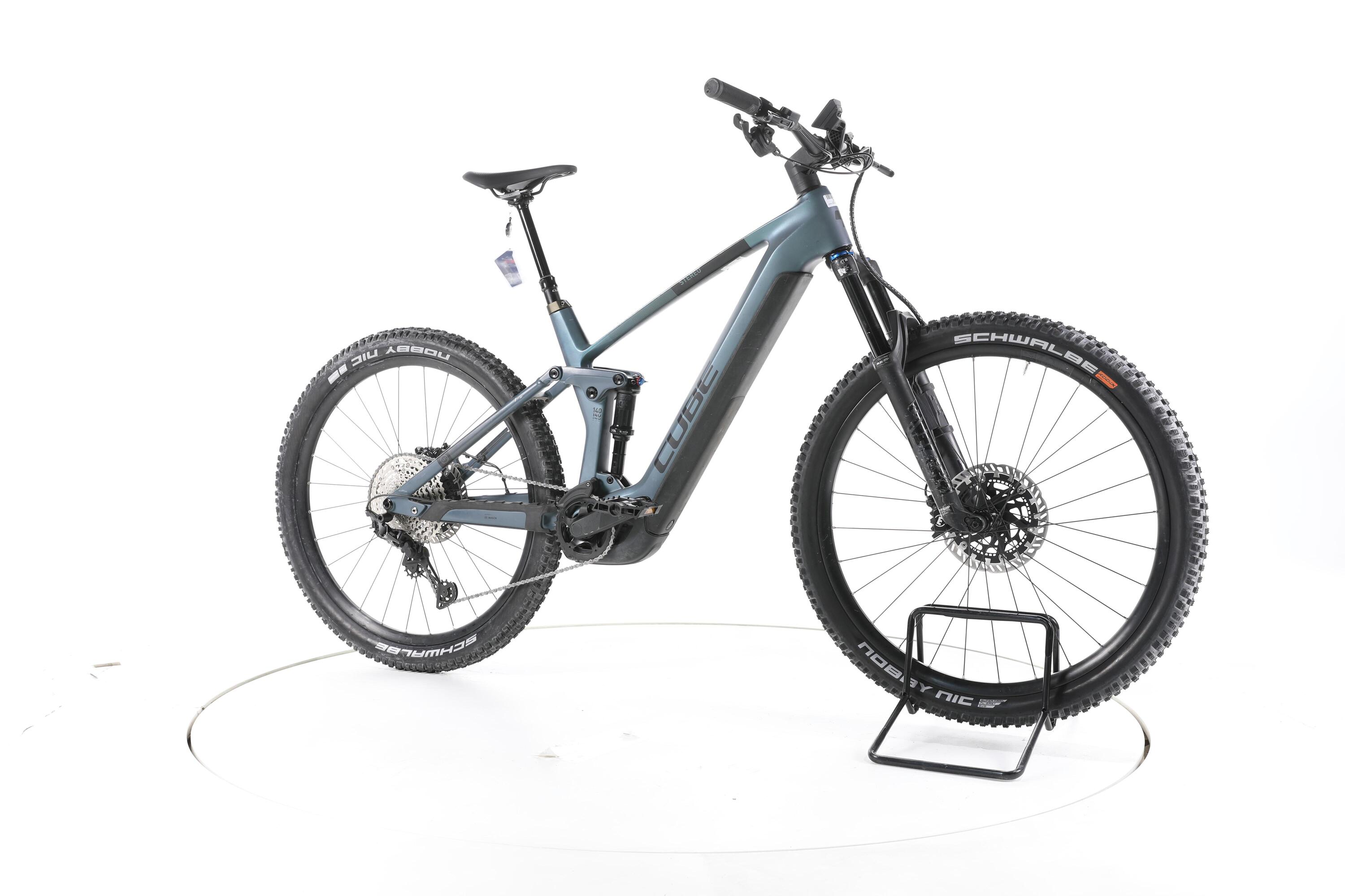 Reconditionné - Cube Stereo Hybrid 140 HPC ABS Fully E-Bike Carbon - Bon 2/7
