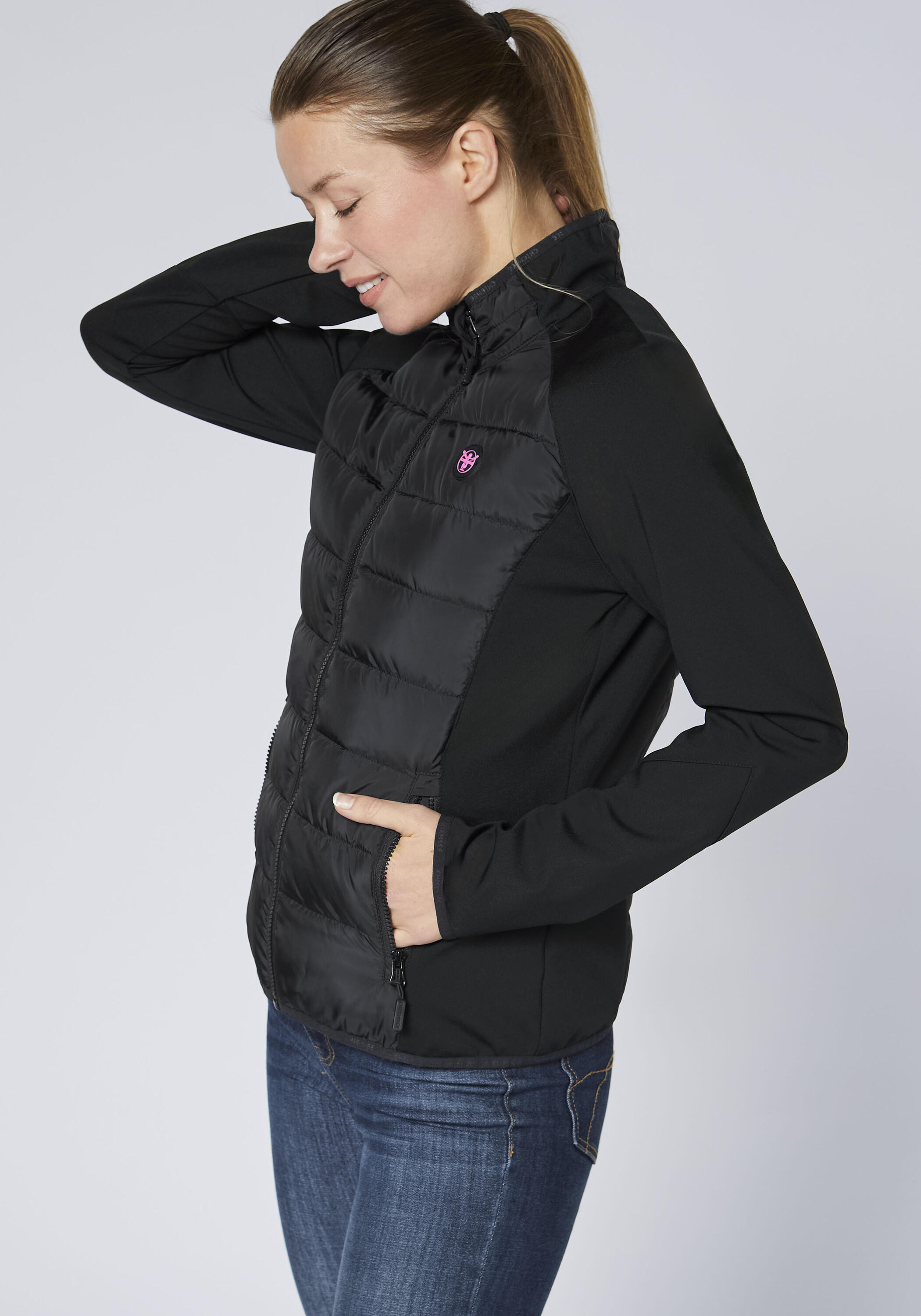 Funktionsjacke mit Stehkragen 6/7
