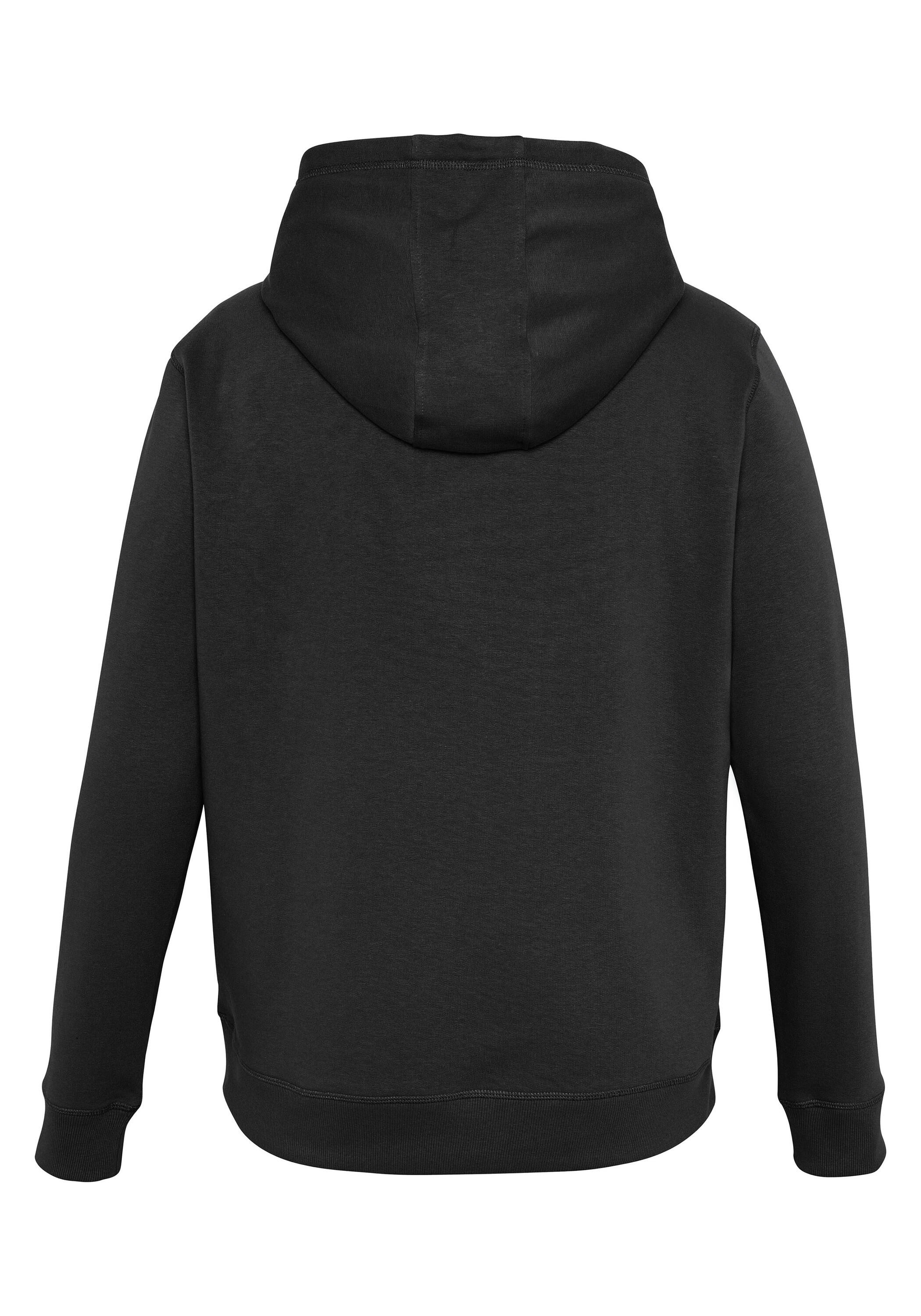 Kapuzenpullover im freshen Farbdesign mit Print 2/7