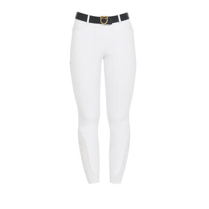 Pantalon femme été slim fit en tissu technique bielastique