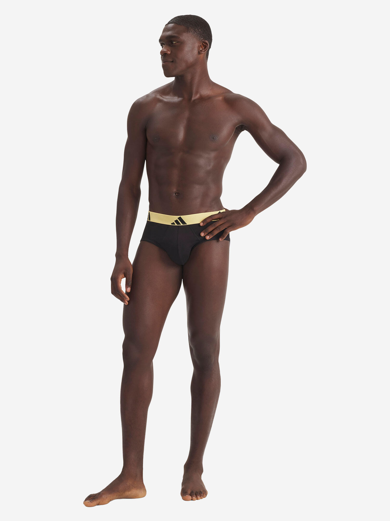 Slip klassisch Beinfreiheit Herren - Active Flex Cotton 6-Pack 3/6