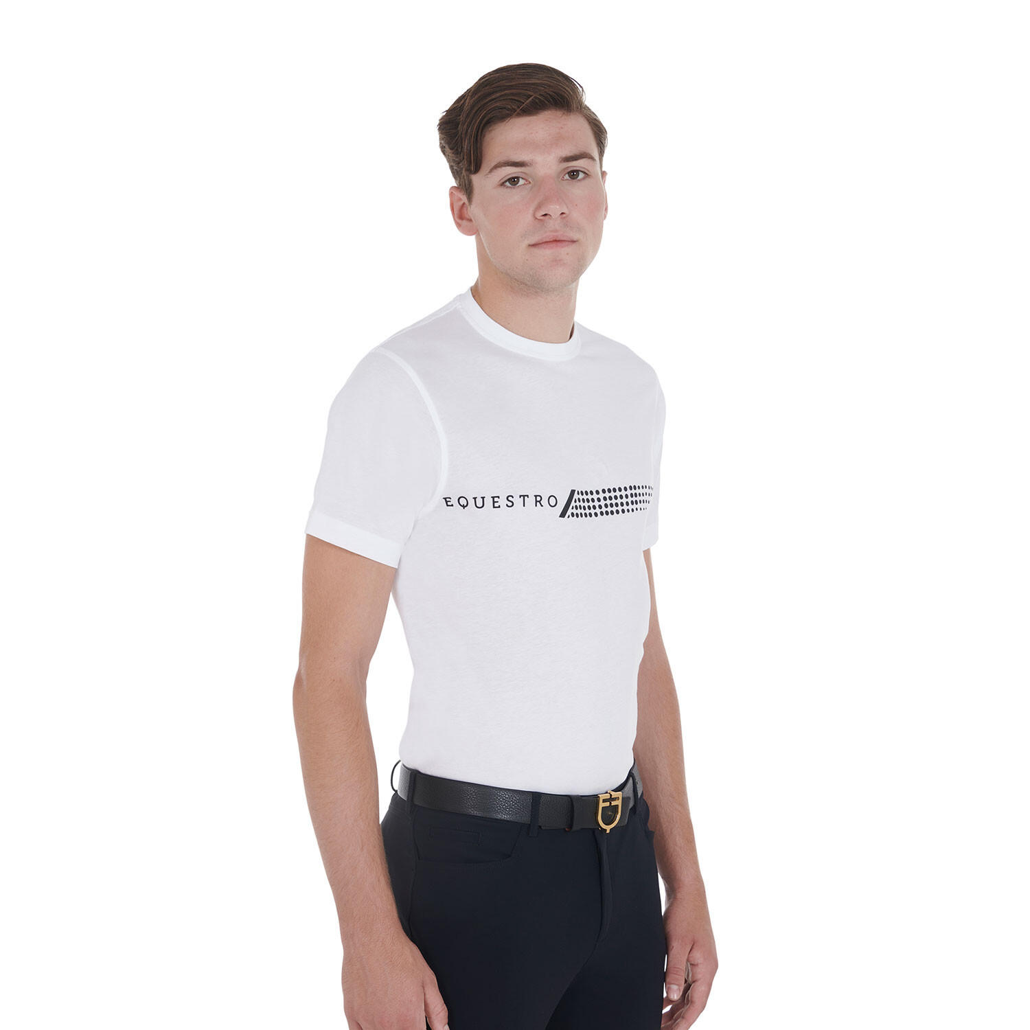 T-shirt uomo slim fit stampa a contrasto 3/5