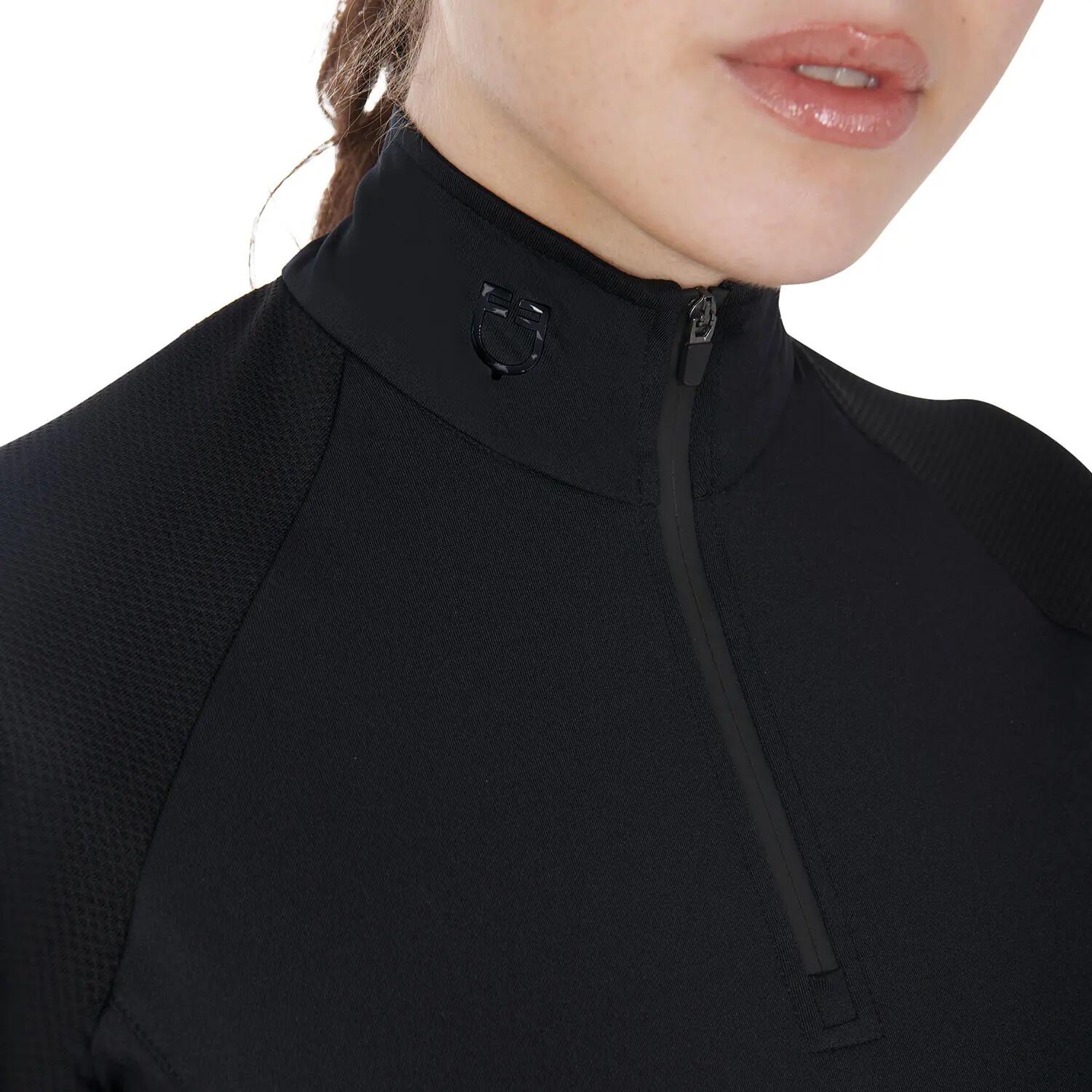 Base layer donna slim fit mezza manica 4/7