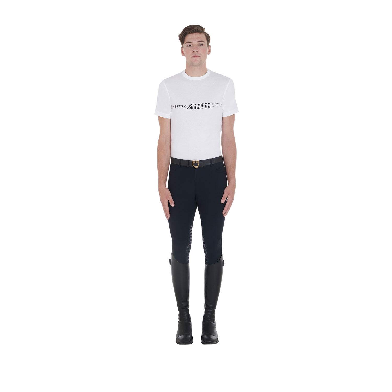 T-shirt uomo slim fit stampa a contrasto 5/5