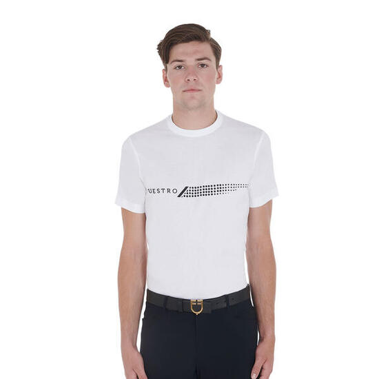 T-shirt homme coupe slim à imprimé contrasté