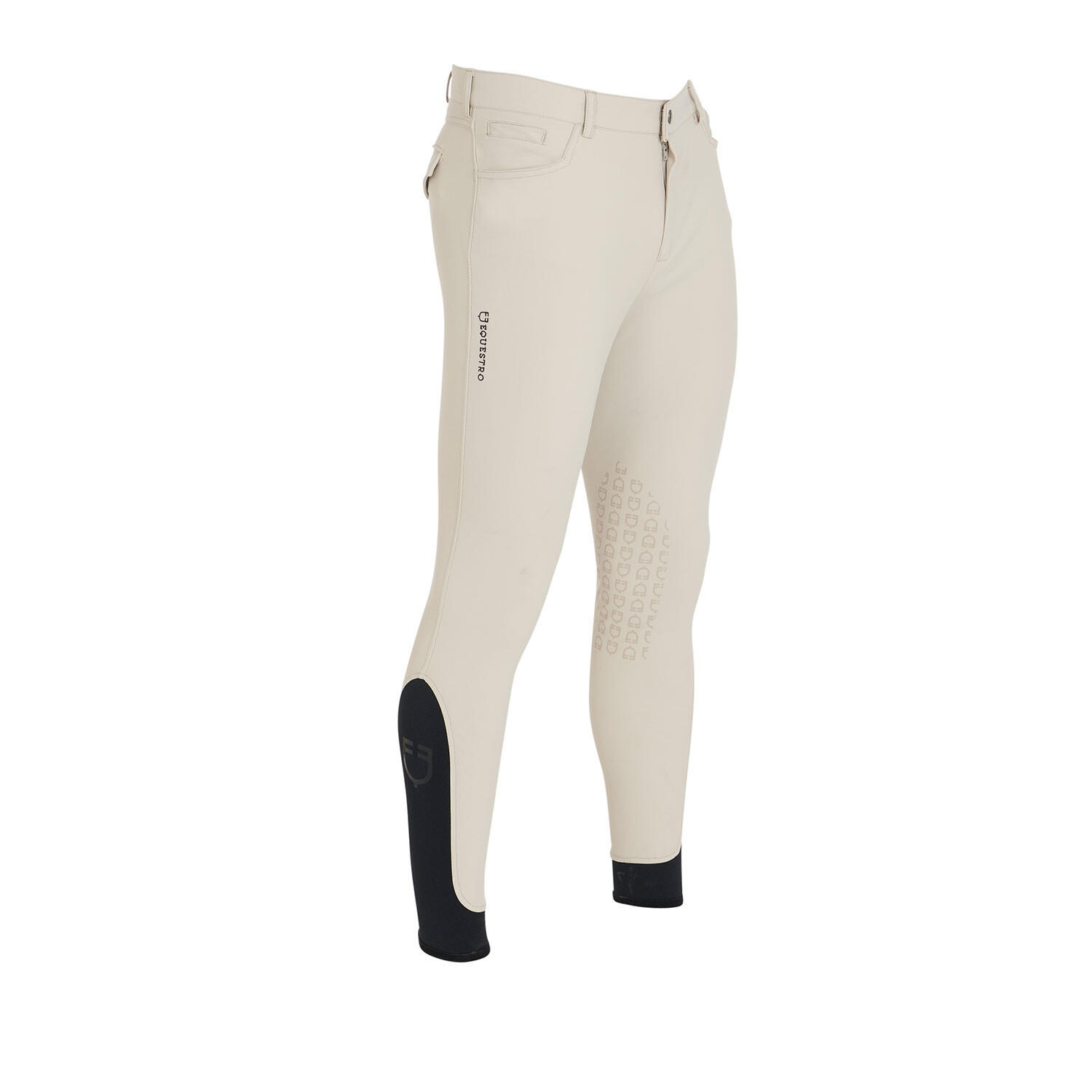Heren zomer slim fit broek in bi-stretch technische stof 2/7