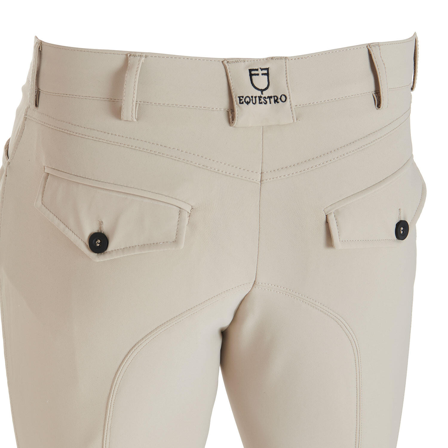 Heren zomer slim fit broek in bi-stretch technische stof 7/7
