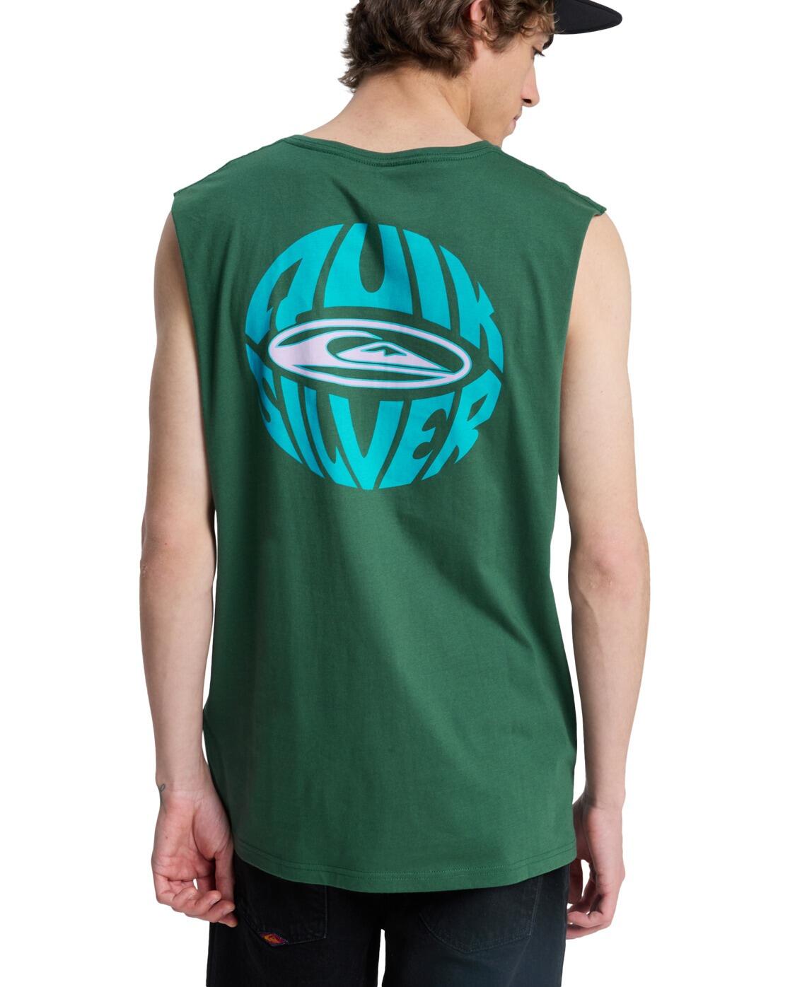 T-Shirt EV QUIKGLOBE MUSCLE Grün Herren 2/4