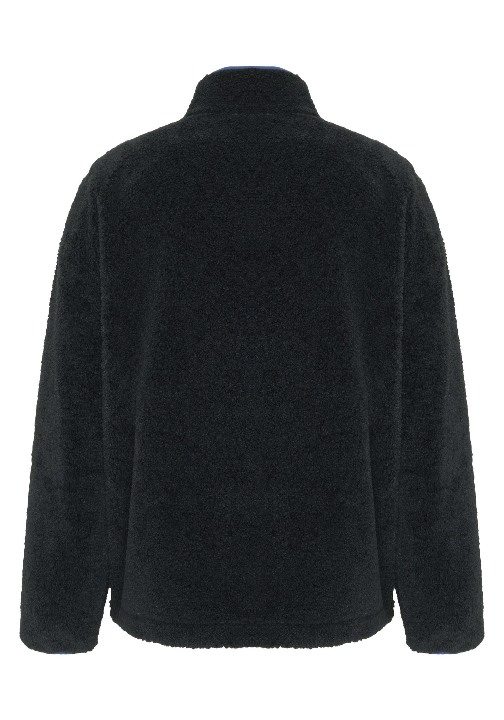 Fleecepullover mit Stehkragen und kurzem Reißverschluss 2/7