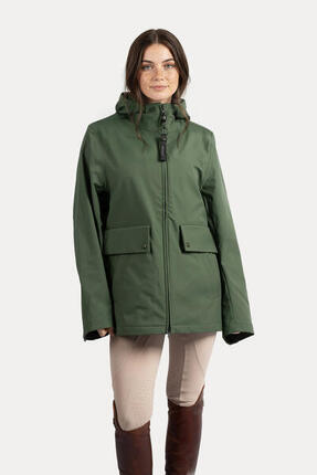 Parkas Lova, veste courte, vert forêt